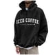 thumbnail image 1 of Men's Loose Printed Hooded Sweatshirt Men's Casual Fashion Sports Sweatshirt L, 1 of 3