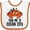 White and Orange, variant on Inktastic Ocean City Maryland Cute Crab Boys or Girls Baby Bib