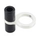 thumbnail image 1 of Hebilla de cable de cambio C con clip para bicicleta Plata negra, 1 of 9