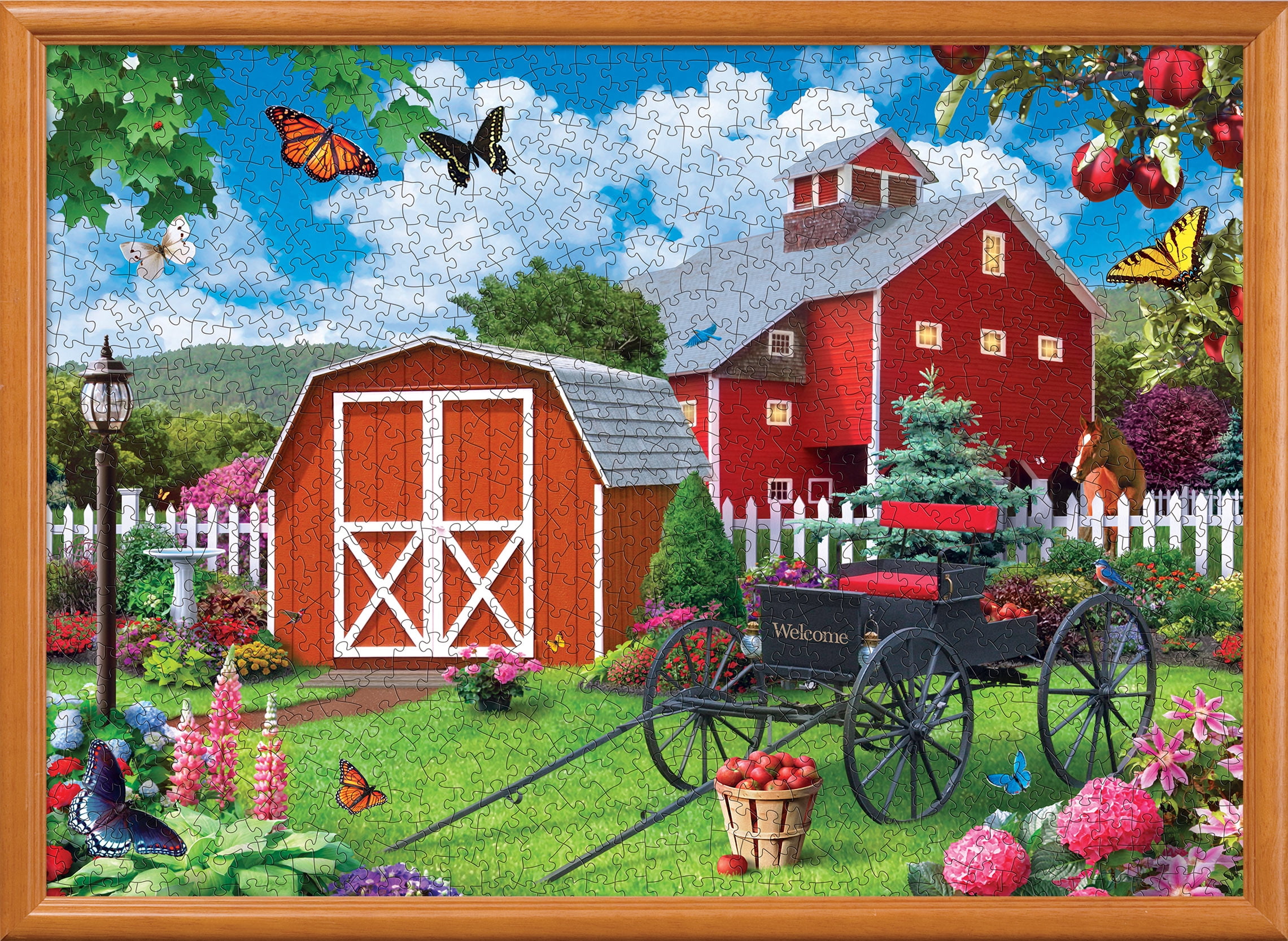Lazy Days - Barnyard Beauties 1000 Piece Puzzle