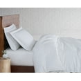 thumbnail image 4 of Brooklyn Loom Classic Cotton 200 Thread Count Solid 100% Cotton Percale 2-Piece Twin XL Duvet Set in White, Cotton , Adult, All Season, OEKO-TEX Certified, 4 of 10