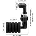 thumbnail image 2 of Single Sponge Filter for Freshwater Aquariums, 2 of 3
