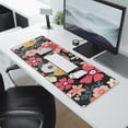thumbnail image 2 of Long Mouse Pads for Desk,Multicolored Pioneer Flower Desk Mats on Top Of Desks, Desk Mouse Pad Extra Large with 3mm Non-Slip Base and Stitched Edge for Gaming,Office,Work,Home 31.5"x11.8", 2 of 6