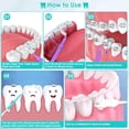 thumbnail image 6 of General 300PCS Interdental Brushes for Braces, Soft and Bendable Dental Brush for Orthodontic Braces, Braces Cleaner Brush Tooth Pick Teeth Flossers Brushes for Teeth (Purple), 6 of 14