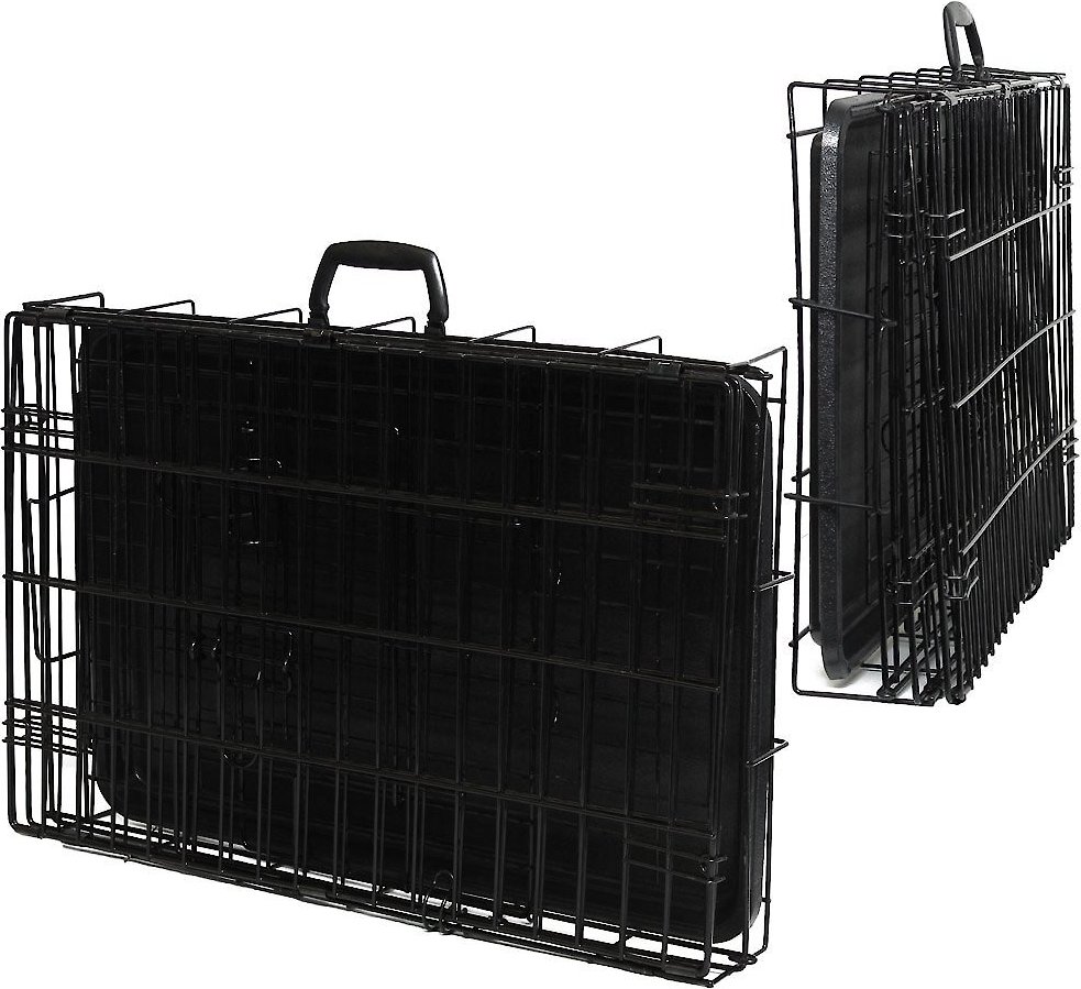 Paws & Pals Wire Dog Crate with Tray Double Door (42-inch) (XL) - image 4 of 12
