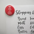 thumbnail image 2 of Wonder Woman Keep Calm and Call Kitchen Refrigerator Locker Button Magnet, 2 of 6