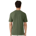 thumbnail image 4 of Gildan Light Cotton T-Shirt for Men, Adult Crewneck Tee, 100% U.S. cotton, Military Green Tee, S, 4 of 5