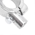 thumbnail image 4 of 2Pcs Motorcycle Handlebar Rearview Mirror Mount 22mm Thread Clamp Adapter for Motorcycles ATV Scooters Silver M8, 4 of 4
