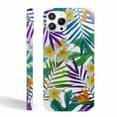 thumbnail image 1 of Tobelint Tropical Paradise Case for iPhone 12 Pro,Aesthetic Colourful Floral Pattern Bumper Case Cover, 1 of 5