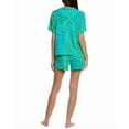 thumbnail image 2 of Sanctuary womens  2pc Shirt & Boxer Set, m, Green, 2 of 3