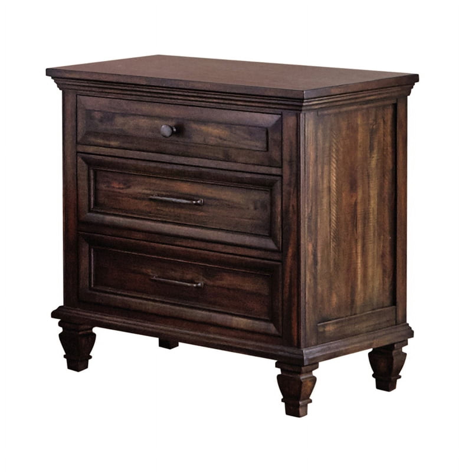 Avenue 5-piece Queen Bedroom Set Weathered Burnished Brown