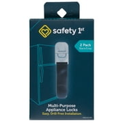 Safety 1st Multi-Purpose Appliance Lock (2pk), Black, Toddler