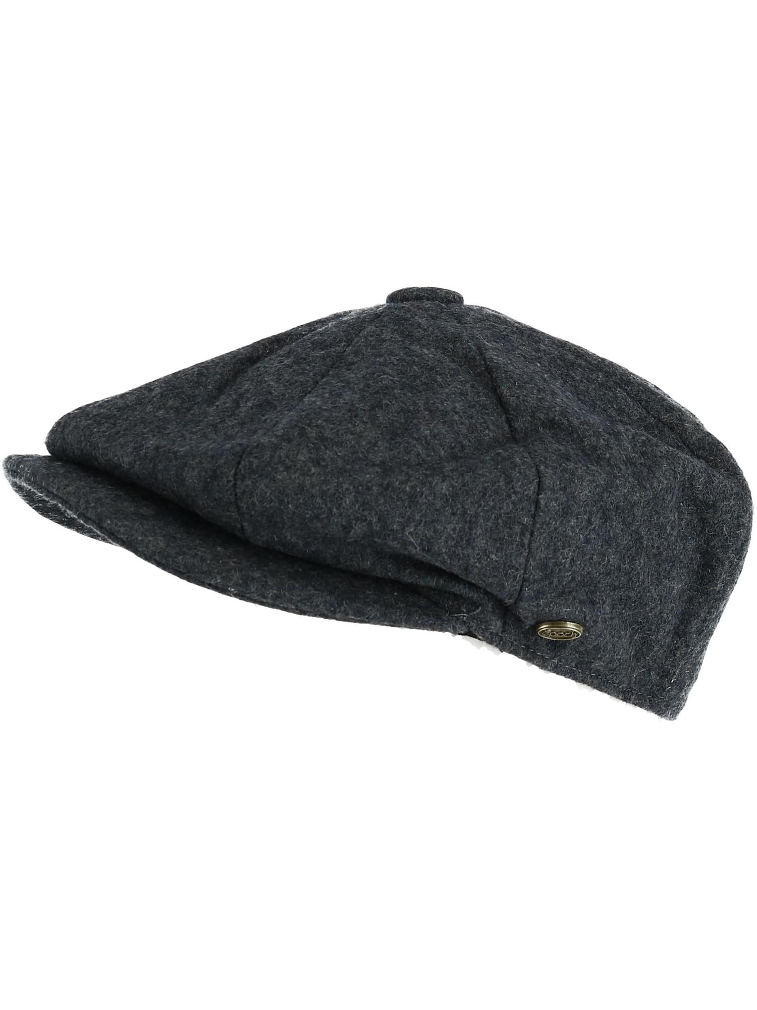 Epoch Hats - Epoch Hats Company Melton Wool 8 Quarter Newsboy Cap (Men ...