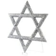 thumbnail image 5 of Northlight LED Lighted Sequined Star of David Hanukkah Outdoor Decoration - 36", 5 of 9