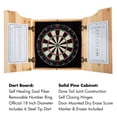 thumbnail image 2 of Dodge Dodge Service Dart Board Cabinet Set with 6 Steel Tip Darts, 2 of 7