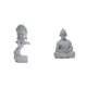 thumbnail image 1 of Figura De Meditación Del Buda Gautama, Shakyamuni, Escultura Coleccionable Para Jardín, Inauguración De La Casa, Figura De Mono, Estatua Budista En Miniatura De Sun Wukong Para Patio De Hotel., 1 of 8