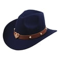 thumbnail image 3 of Chapeau de Cowboy Classification des Produits Style Western avec Bandeau Classique pour Hommes et Femmes, 3 of 4