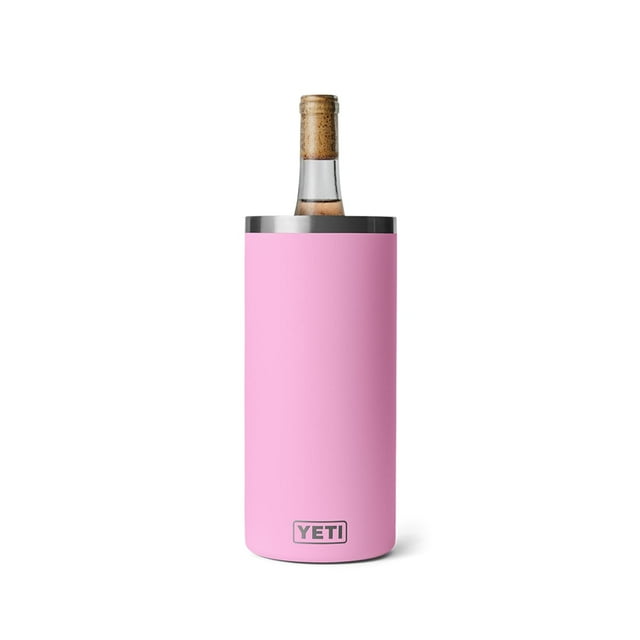 Enfriador de vino YETI Rambler Power Pink para la mayoría de las botellas de vino