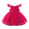 thumbnail image 2 of SXcggal One Robe Sans Manches à Imprimés pour Tout-Petites Filles, Robe de Danse Fête, Vêtements Doux Mignons Décontractés, Robe pour Enfants, 2 of 6