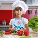 thumbnail image 3 of AzulCuchillos Seguros Para Niños Pequeños De Frutas Para Cocinar esquí esquí Gafas de esquí, 3 of 5