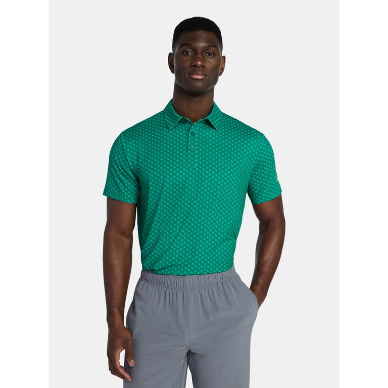Birdie Bound Men's Novelty Print Performance Polo photo 1