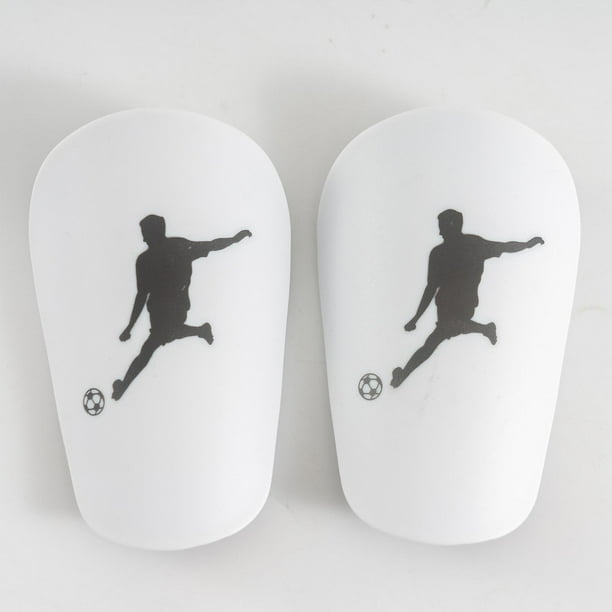 1 par de mini espinilleras de fútbol, equipo de fútbol, espinilleras pequeñas para entrenamiento de fútbol S
