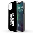 thumbnail image 1 of TalkingCase Slim Phone Case Compatible for Apple iPhone 12, 12 Pro, Dunder Mifflin Print, Lightweight,Flexible,Soft, USA, 1 of 7