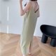 thumbnail image 5 of Qarigey Vestido Largo Sin Mangas Gasa Ropa De Verano Vestido Suelto Sexy, Blanco, M Vestidos Verde claro SG Qarigey AP001588-19B, 5 of 6