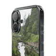 thumbnail image 4 of Clear Hybrid Shockproof Case for Apple iPhone 16 PLUS - Ketchikan Alaska Scenic Stream Path, 4 of 5