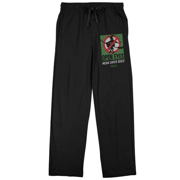 Wicked Part 2 No Witch Allowed Adult Black Sleep Pajama Pants
-XS