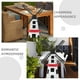 thumbnail image 3 of 3 juegos de faros solares para molino de viento, accesorios para exteriores, impermeables, para decoración de jardín y patio, aspas giratorias de plástico para molino de viento holandés., 3 of 4