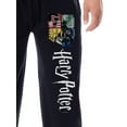 thumbnail image 2 of Harry Potter Men's Hogwarts House Crest Sleep Lounge Pajama Pants, 2 of 5