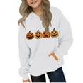 thumbnail image 2 of Children's Hoodies Sweatshirt Boys And Girls Casual Long Sleeve Hoodies Cute Oversized Fleece Pocket Sweatshirt Tops Winter Clothes Casual Fall Outfits, 2 of 4