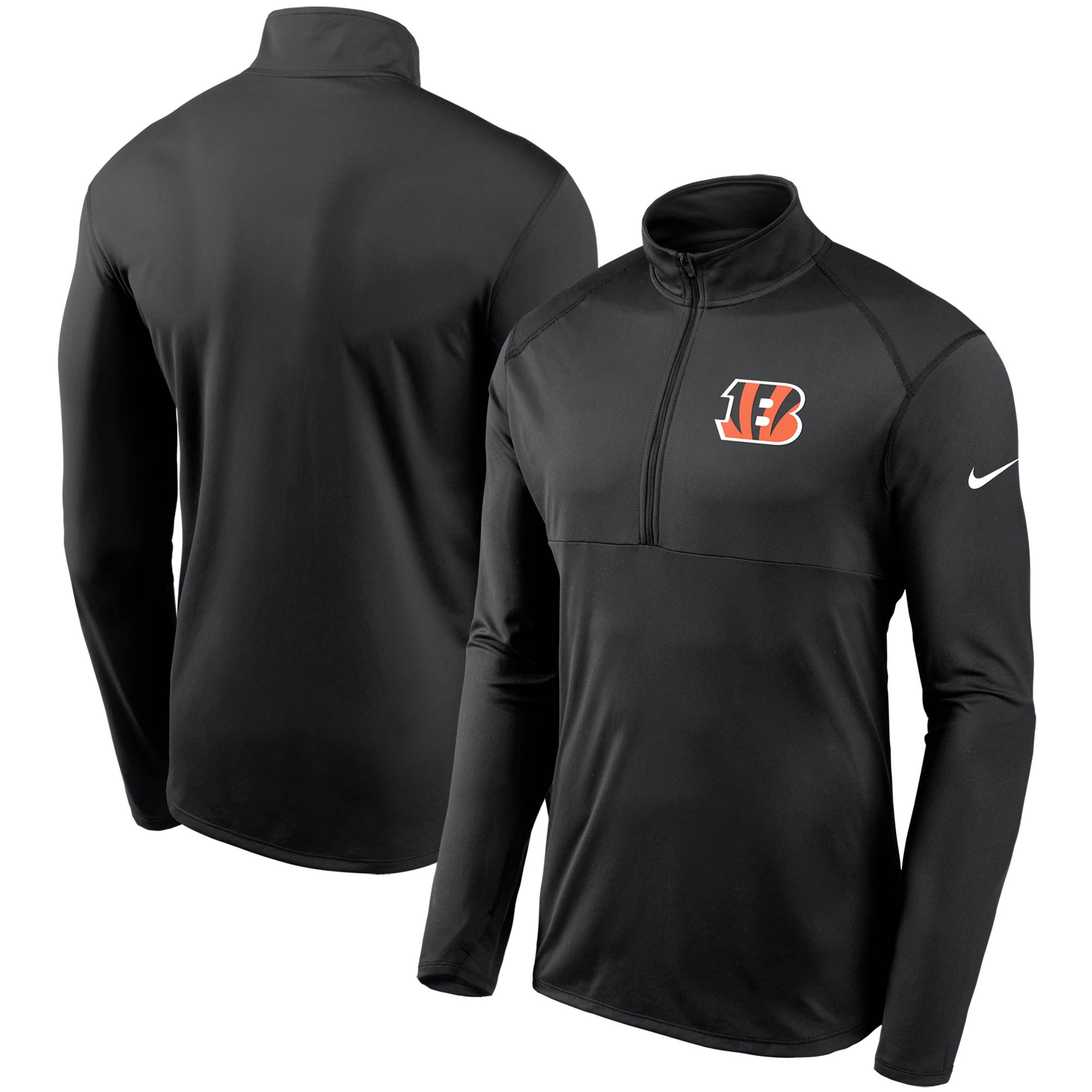 Cincinnati Bengals Nike Fan Gear Element Performance Half