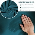 thumbnail image 3 of Shanna Velvet Couch Cover 4 Piece Sofa Covers Slipcover for 3 Cushion Couch,3 Separate Cushion Covers, Couch Covers for Dogs, 3 of 8
