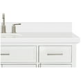 thumbnail image 4 of Ariel D055swqovo Kensington 55" Free Standing Single Oval Basin Vanity Set - White, 4 of 7