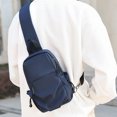 thumbnail image 3 of Hukapapa Sling Crossbody Mochila Bolso de hombro para hombres y mujeres, Mochila ligera con una correa Sling Bagblue, 3 of 6