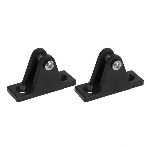 ACDANC 2PCS Marine Boat Deck Hinge Mount Nylon Bimini Top Fitting Hardware Marine Awning Hardware Accessories