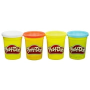 Play-Doh 4-Packs, 16 Oz: Classic or Bright Colors
