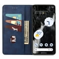 thumbnail image 3 of ELEHOLD for Google Pixel 7 Flip Wallet Case, Slim Shockproof Premium Vintage PU Leather Magnetic Closure Built-in Card Holders Kickstand Function Wallet Purse Case,blue, 3 of 8
