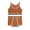 Coffee, variant on Bra Brief Sets Women's Fitness Underwear Set Featuring Lettered Sports Bra and Mid Waist Briefs Workout Tank Top and Panty Ensemble Blue S