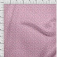 thumbnail image 4 of oneOone Cotton Silk Light Pink Fabric Floral Fabric For Sewing Printed Craft Fabric By The Yard 42 Inch Wide, 4 of 4