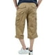thumbnail image 4 of Pantalones cortos de mono resistentes al desgaste con varios bolsillos de algodón de talla grande para hombre Pompotops  oipoqjl22558, 4 of 8