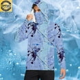thumbnail image 2 of Dagegui Mens Sun Hoodie with Face Mask UPF 50+ Moisture Wicking for Running Workout UV Protection Rash Guard Long Sleeve Tops Navy XXL, 2 of 6