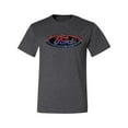 thumbnail image 2 of Red Blue and Black Ford Logo | Mens Cars and Trucks Graphic T-Shirt, Heather Black, X-Large, 2 of 3