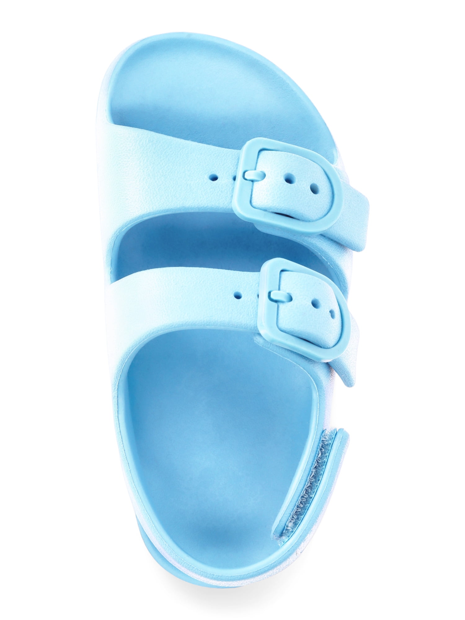 Wonder Nation Toddler Kids EVA Two Buckle Sandal, 2- Pack