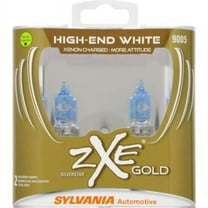 Sylvania 9005 SilverStar zXe Gold Halogen Headlight Bulb, Pack of 2.