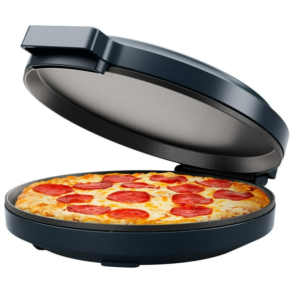 Chefman Everything Maker & Pizza Oven – Pizzera eléctrica de encimera de 1440 W con placas de cocción antiadherentes de 12 pulgadas, para hacer pizza, quesadillas, tortillas y más, con luces indicador