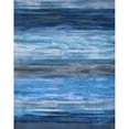 thumbnail image 3 of Wiley, Marta 15x18 Black Modern Framed Museum Art Print Titled - Abstract Blue X, 3 of 5
