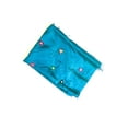 thumbnail image 3 of Mirayan India Pure Silk Hand Embroidery Scarf with Mirror Glass Embroidery, Blue, 3 of 5